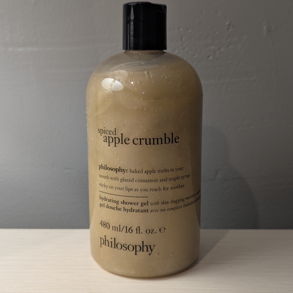 Philosophy Spiced Apple Crumble Hydrating Shower Gel, 16oz